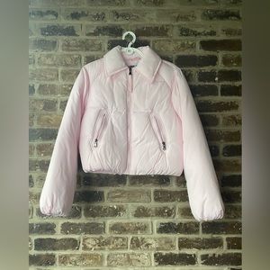 FILM SET ITEM #4 - URBAN OUTFITTERS | Baby Pink Puffer Jacket S
